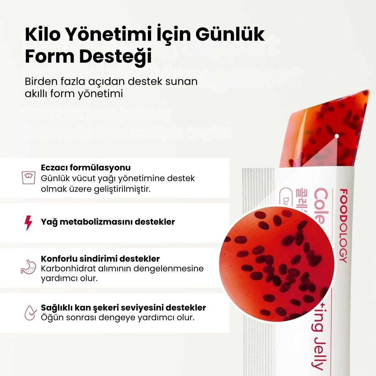 Foodology Cutting Jelly İle Kilo Desteği