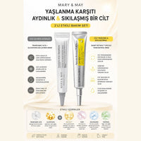 Mary & May PDRN Retinol & Glutathione Set - Yaşlanma Karşıtı