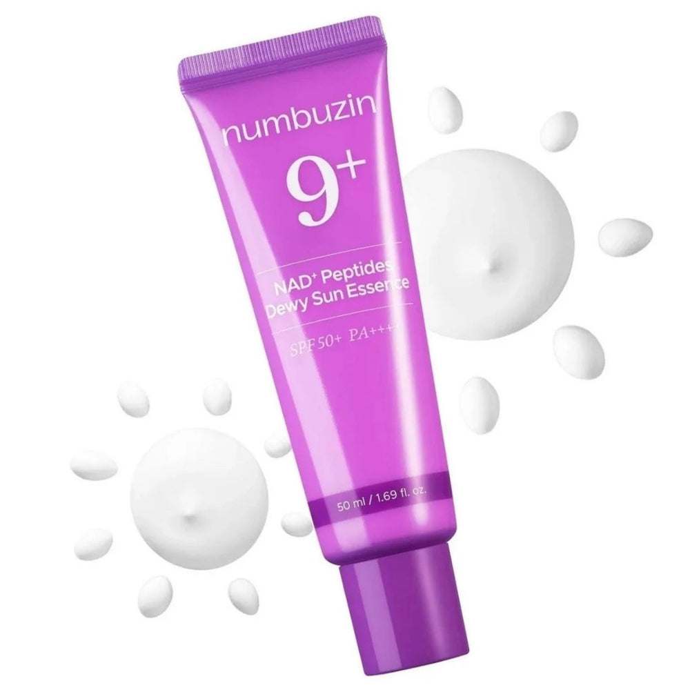 Numbuzin No.9 NAD+ 9 Peptides Dewy Sun Essence - Anti-Aging Güneş Koruyucu 50ml