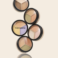 The Saem Cover Perfection Triple Pot Concealer 02 Contour Beige - Kontür Üçlü Kapatıcı Palet