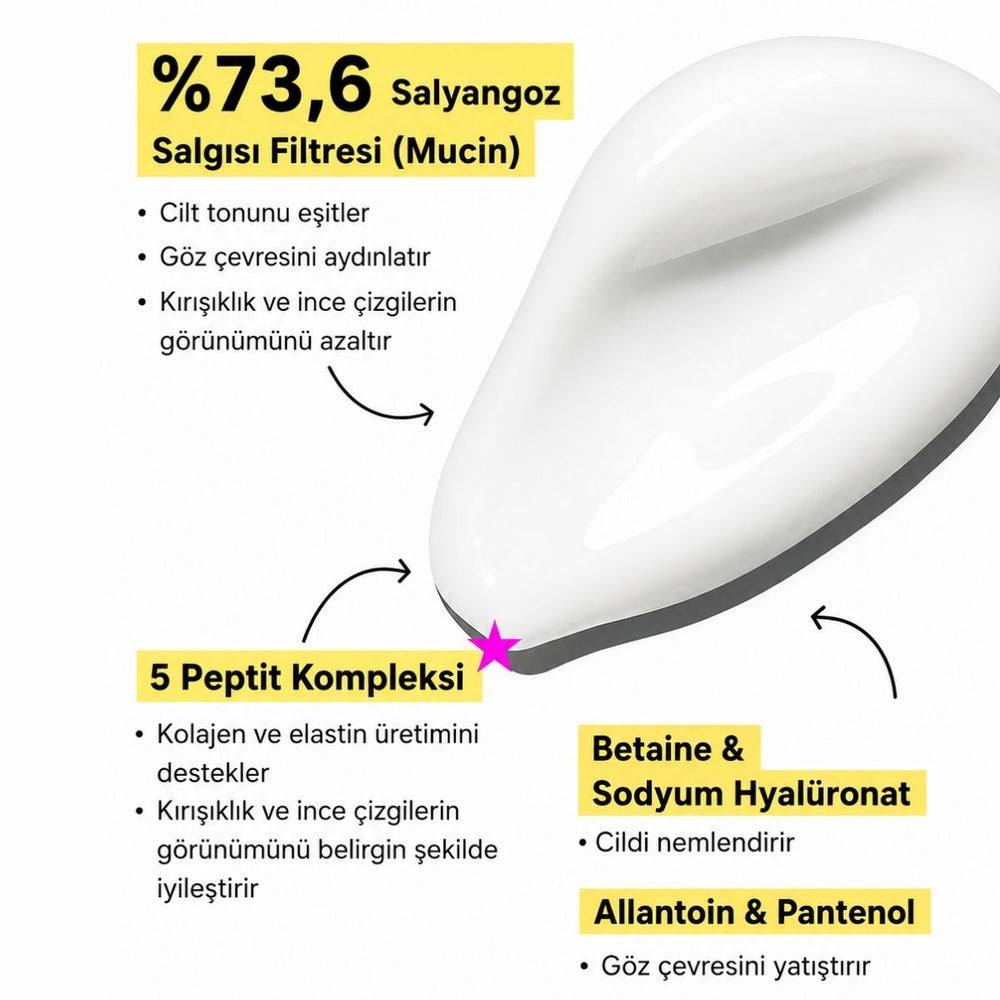 COSRX Advanced Snail Peptide Eye Cream - Göz Kremi 25ml