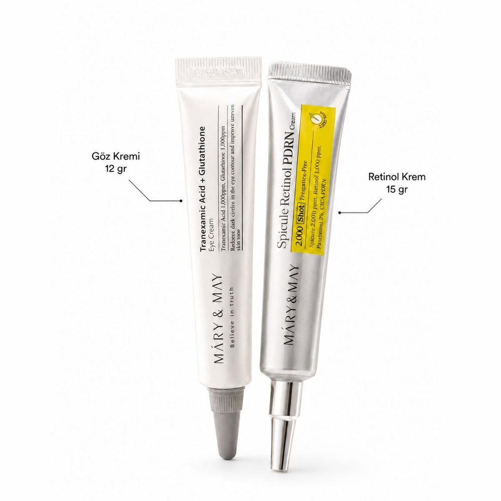 Mary & May PDRN Retinol & Glutathione Set - Yaşlanma Karşıtı