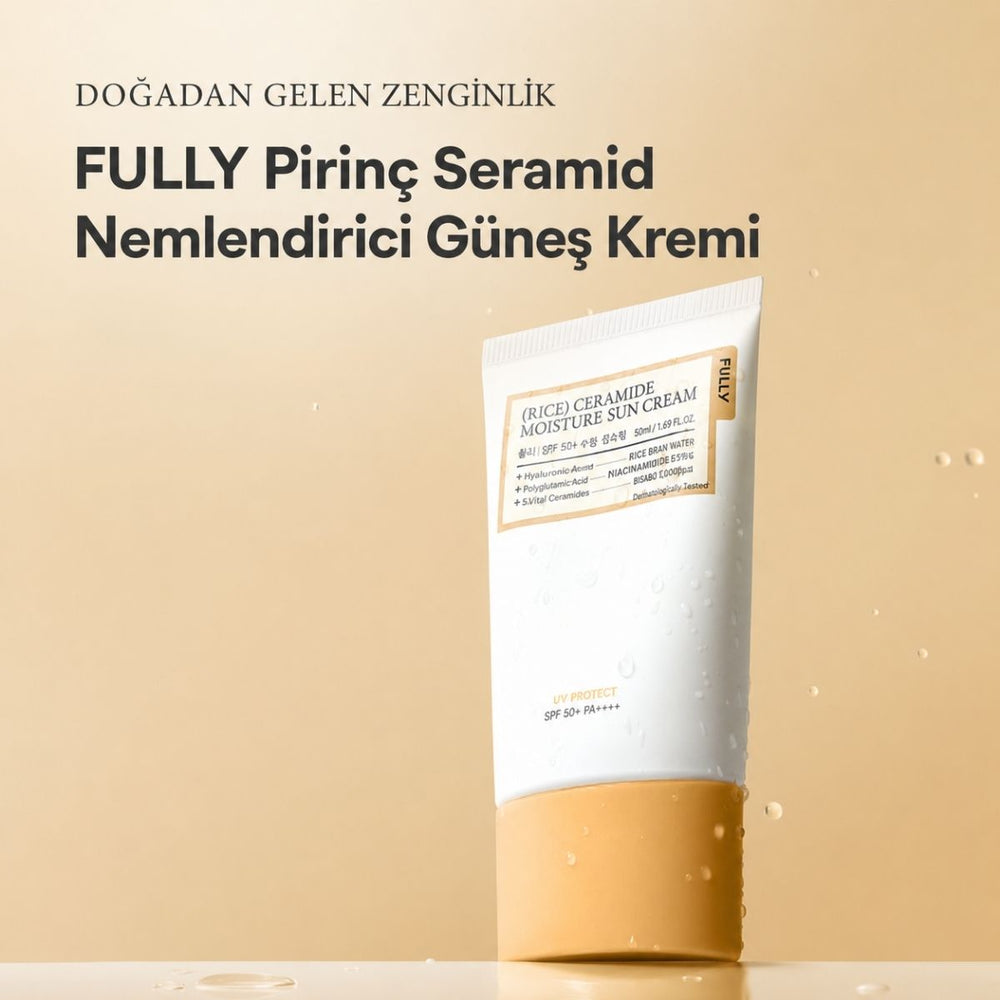 Fully Rice Ceramide SPF50+ PA++++ - Güneş Kremi 50ml