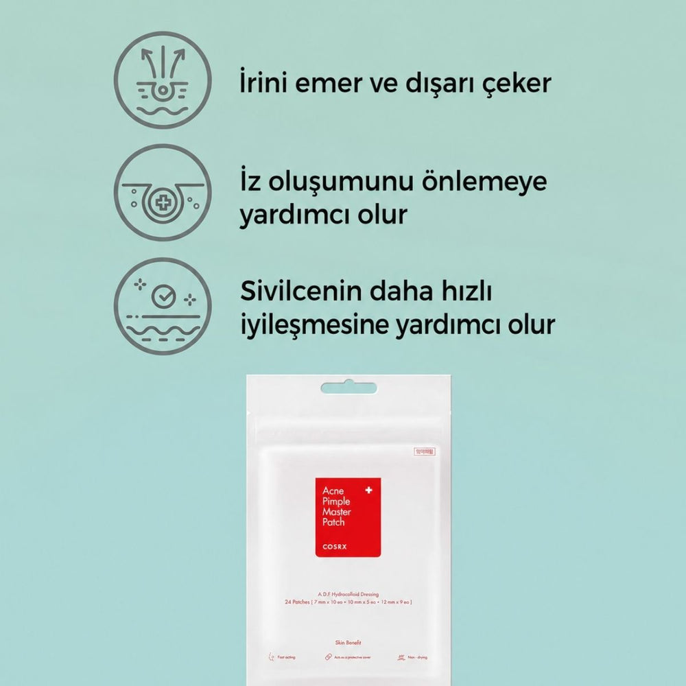 COSRX Acne Pimple Master Patch - Sivilce Bandı 24 Adet