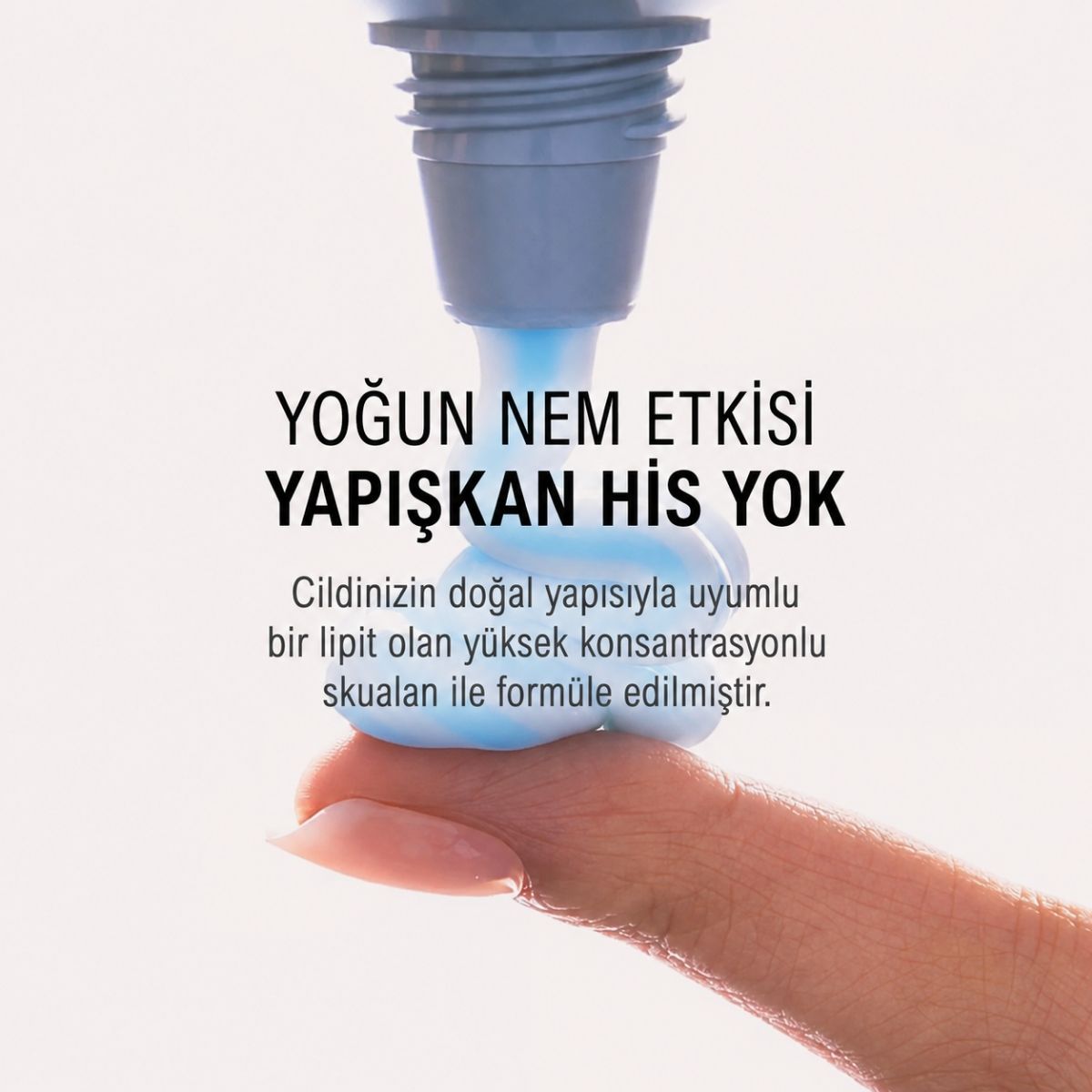 Ectoin ve Panthenol çift kompleksiyle hassas, reaktif ve bariyer desteğine ihtiyaç duyan ciltler için sakinleştirici nem bakımı