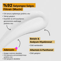 COSRX Advanced Snail 92 All In One Cream - Onarıcı 100gr