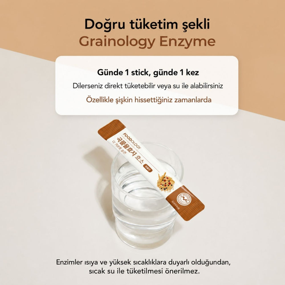 Foodology Grainology Enzyme - 28 Adet