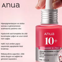 Anua Niacinamide 10% + TXA 4% Serum - Ton Eşitleyici 30ml