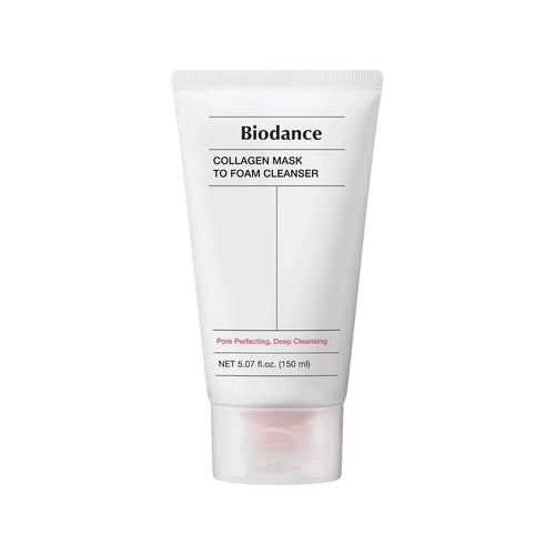 Biodance Collagen Mask To Foam Cleanser - Kolajen İçeren Maske ve Köpük Yüz Temizleyici 150ml
