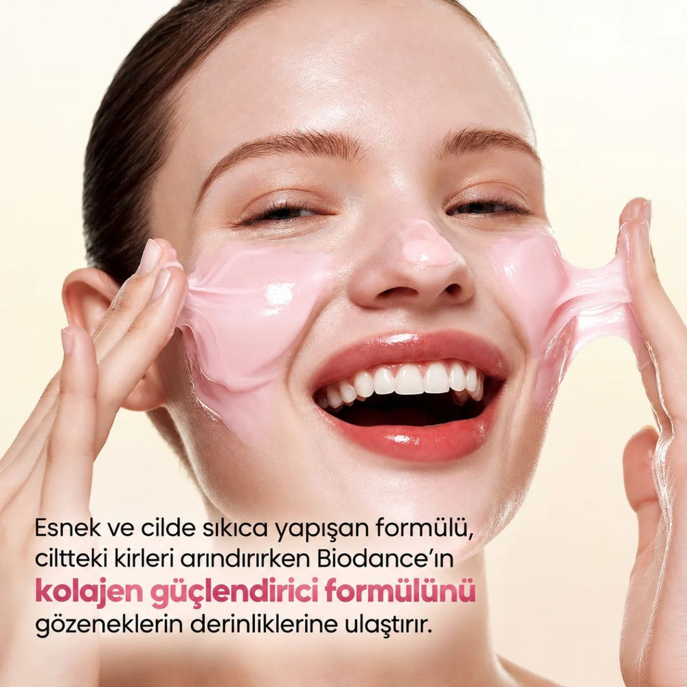 Biodance Collagen Mask To Foam Cleanser - Kolajen İçeren Maske ve Köpük Yüz Temizleyici 150ml