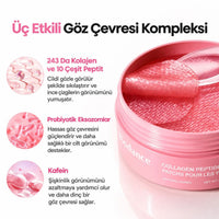 Biodance Collagen Peptide Eye Patches - Kolajen ve Peptit İçeren Nemlendirici Göz Altı Maskesi 30 Çift