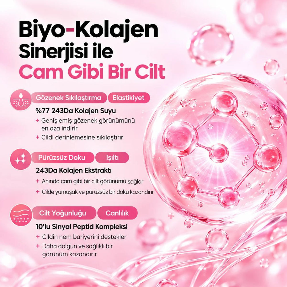 Biodance Collagen Peptide Jelly Serum Mist - Kolajen ve Peptit İçeren Nemlendirici Yüz Spreyi 50ml