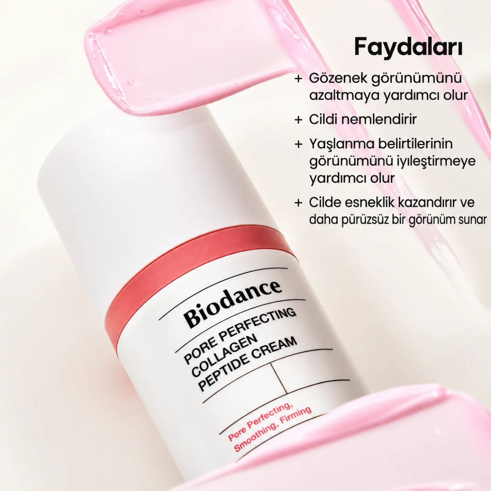 Biodance Pore Perfecting Collagen Peptide Cream - Gözenek Görünümü Karşıtı Kolajen ve Peptit Kremi 50ml