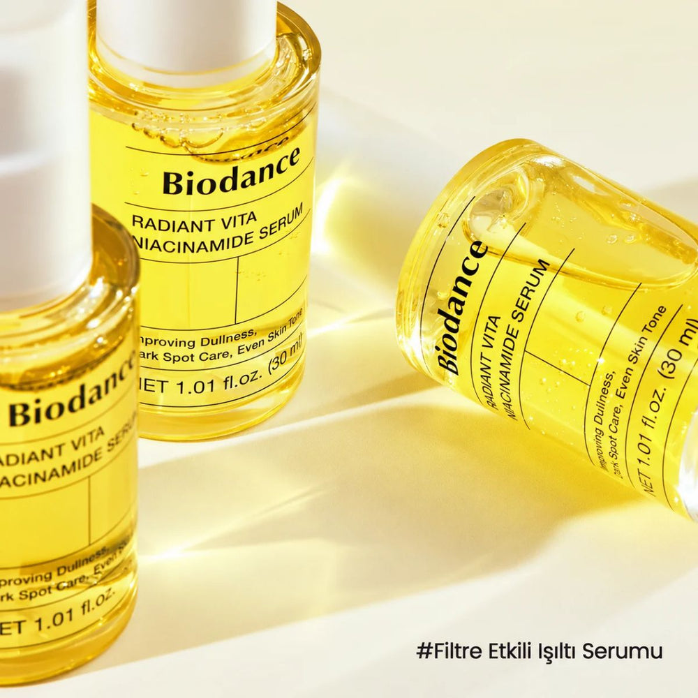 Biodance Radiant Vita Niacinamide Serum - Aydınlatıcı ve Cilt Tonu Eşitleyici Yüz Serumu 30ml