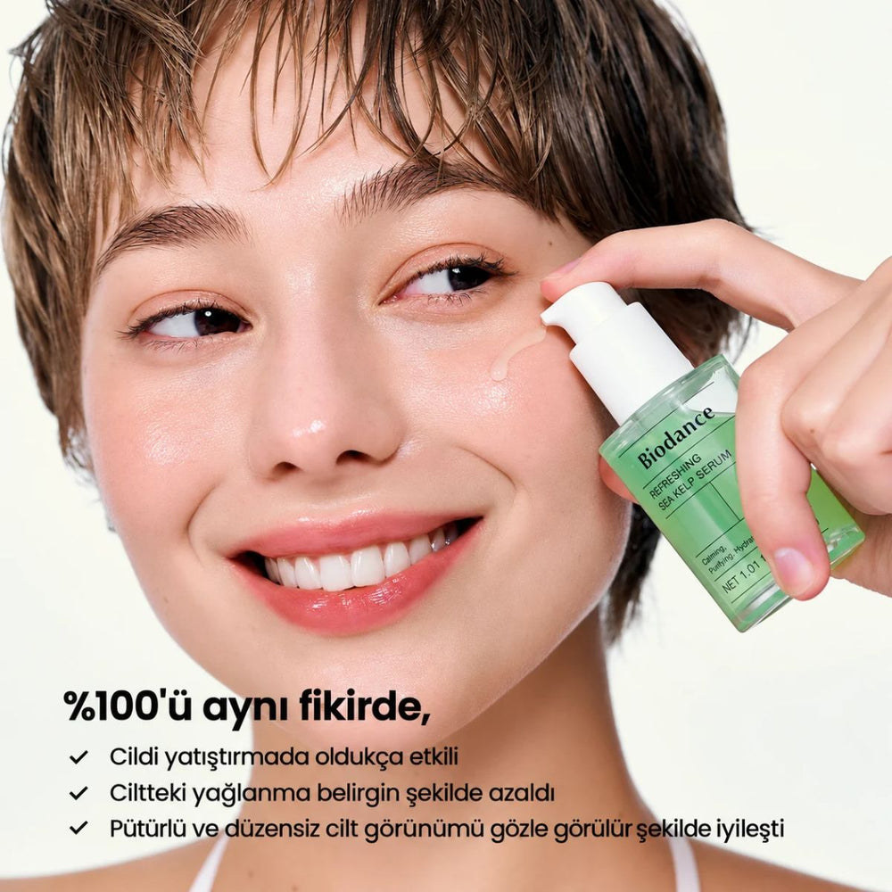 Biodance Refreshing Sea Kelp Serum - Deniz Yosunlu Ferahlatıcı ve Yatıştırıcı Yüz Serumu 30ml