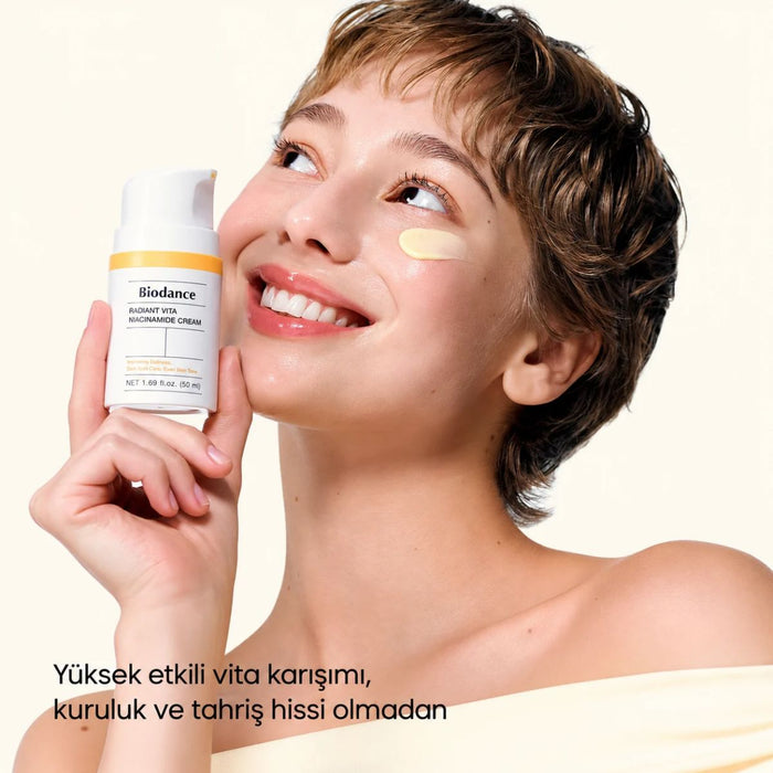 Biodance Radiant Vita Niacinamide Cream - Aydınlatıcı ve Cilt Tonu Eşitleyici Yüz Kremi 50ml