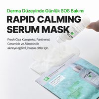 FATION Rapid Calming Serum Mask - Yatıştırıcı Serum Maske 25ml x 5 adet