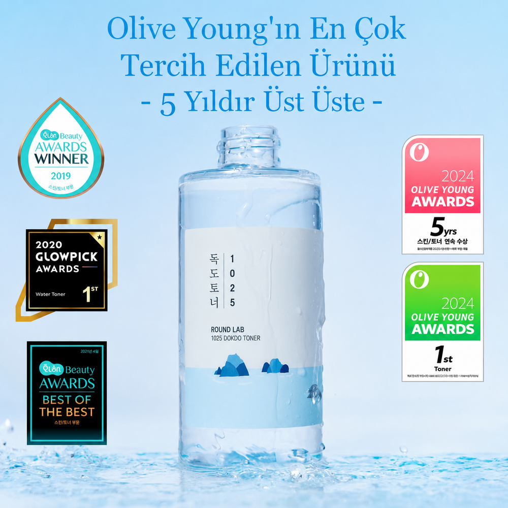 Round Lab 1025 Dokdo Toner - Nemlendirici Tonik 100ml