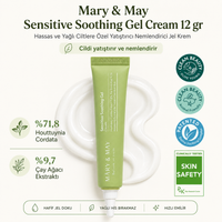 Mary&May Sensitive Soothing Gel Cream Mini - Yatıştırıcı Krem 12gr