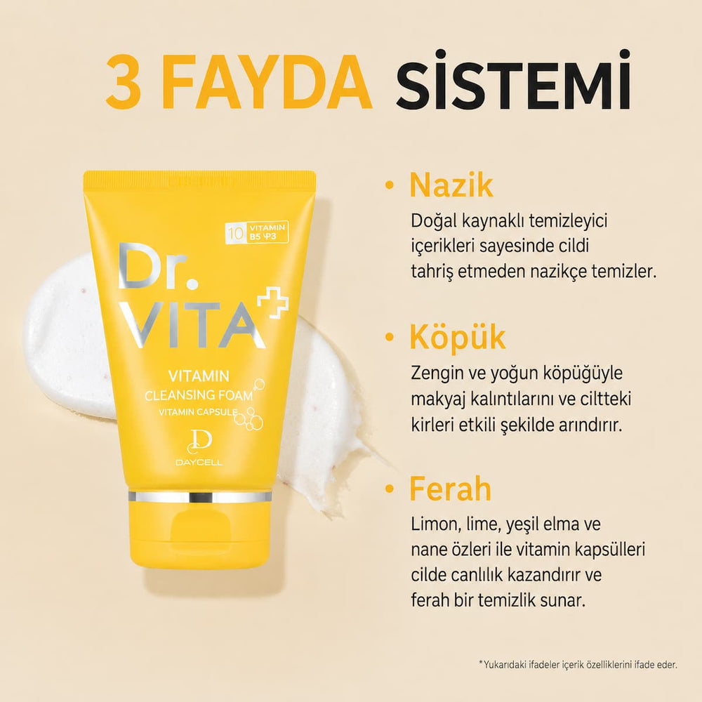 [DAYCELL] Dr.VITA⁺ Capsule Cleansing Foam 100ml
