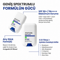 FATION Melazero Dark Spot Airy Sun Stick - Leke Karşıtı Güneş Stick 17g