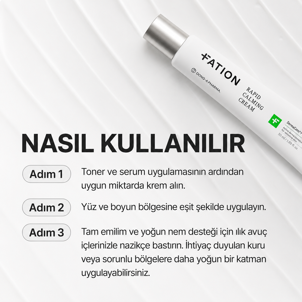 FATION Rapid Calming Barrier Cream - Yatıştırıcı Bariyer Kremi 45ml