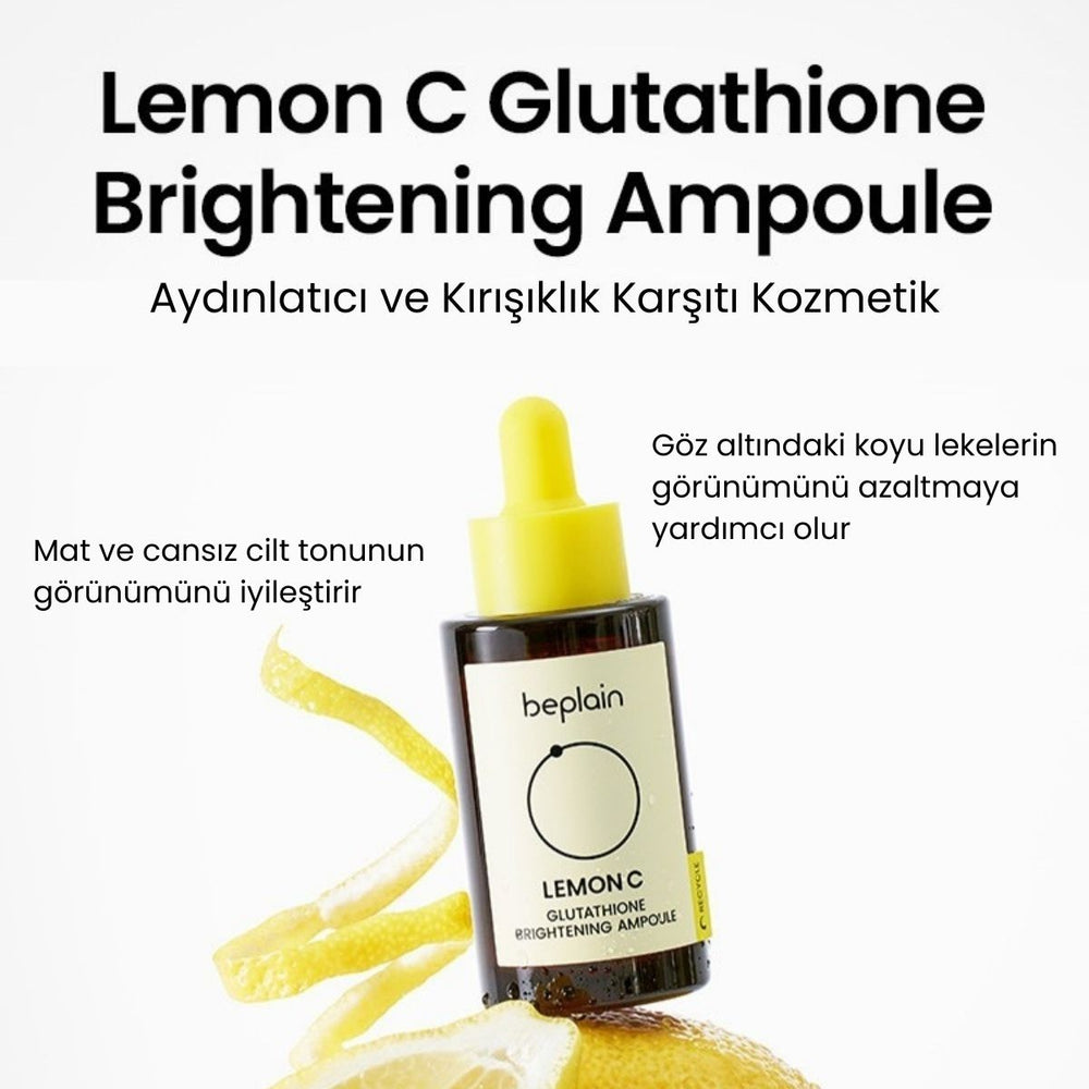 Beplain Lemon C Glutathione Brightening Ampoule - Aydınlatıcı 30ml