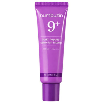 Numbuzin No.9 NAD+ 9 Peptides Dewy Sun Essence - Anti-Aging Güneş Koruyucu 50ml