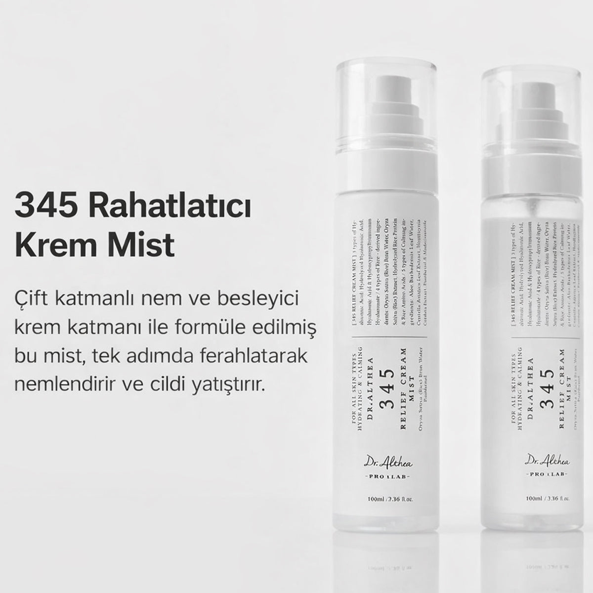 Dr. Althea 345 Mist İle Krem & Esans Nem Bakımı