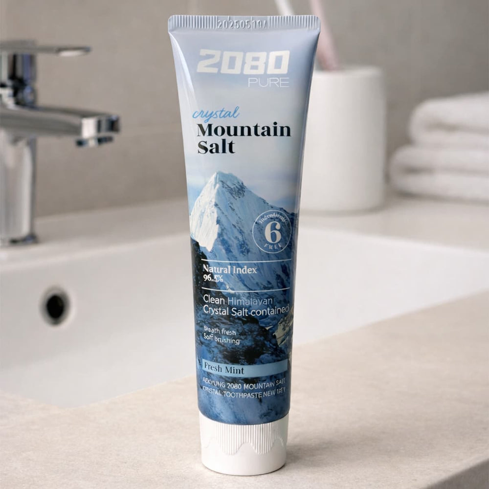 2080 Crystal Salt Toothpaste - Dağ Tuzu İçeren Diş Macunu