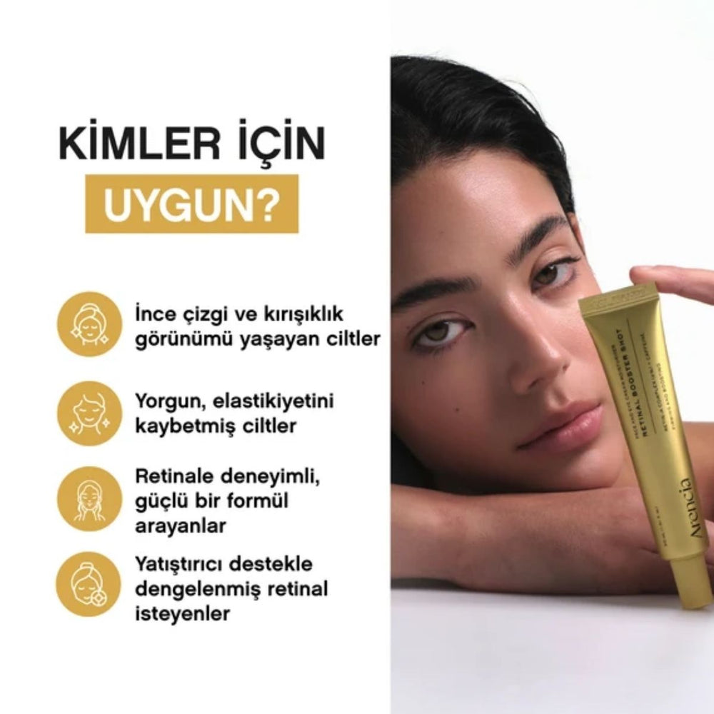 Arencia Retinal Booster Shot Firming Serum - Sıkılaştırıcı Bakım Serumu 30ml