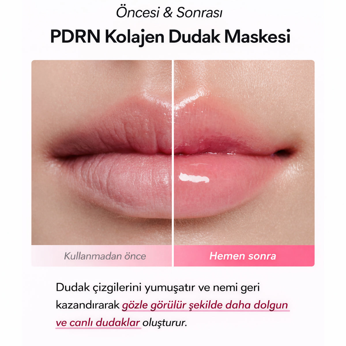 3-ü-1 bakım: Maske, gloss, balm bir arada