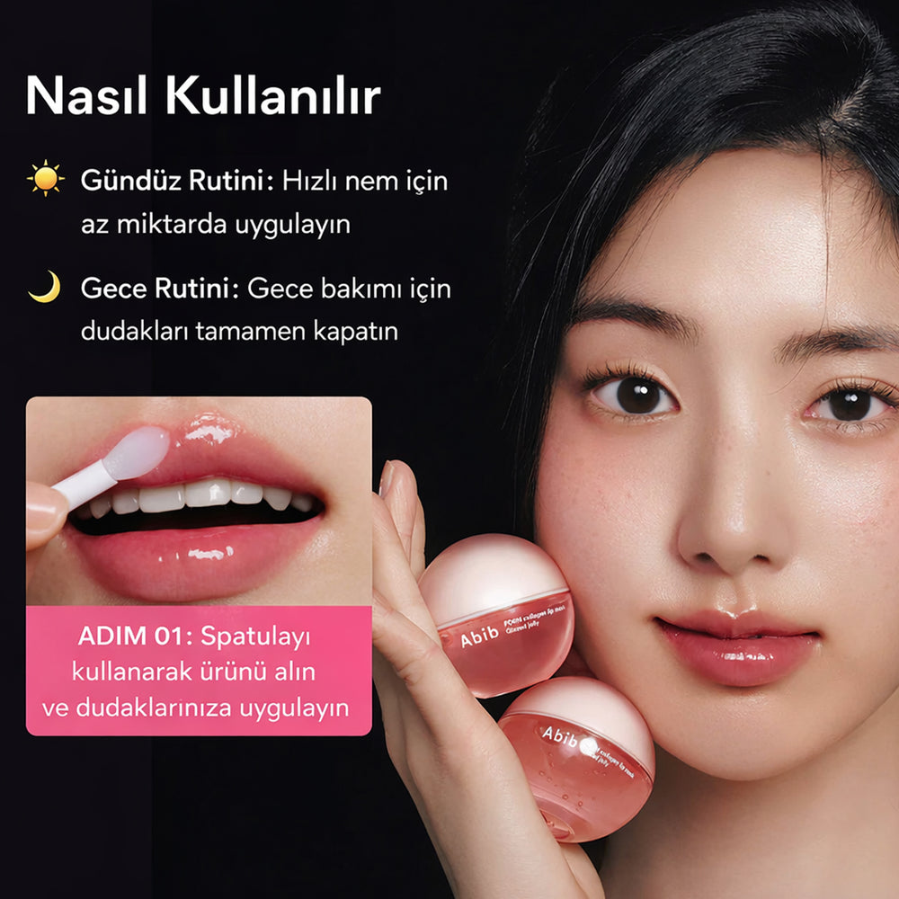 Abib PDRN Collagen Lip Mask - Dudak Maskesi 10ml