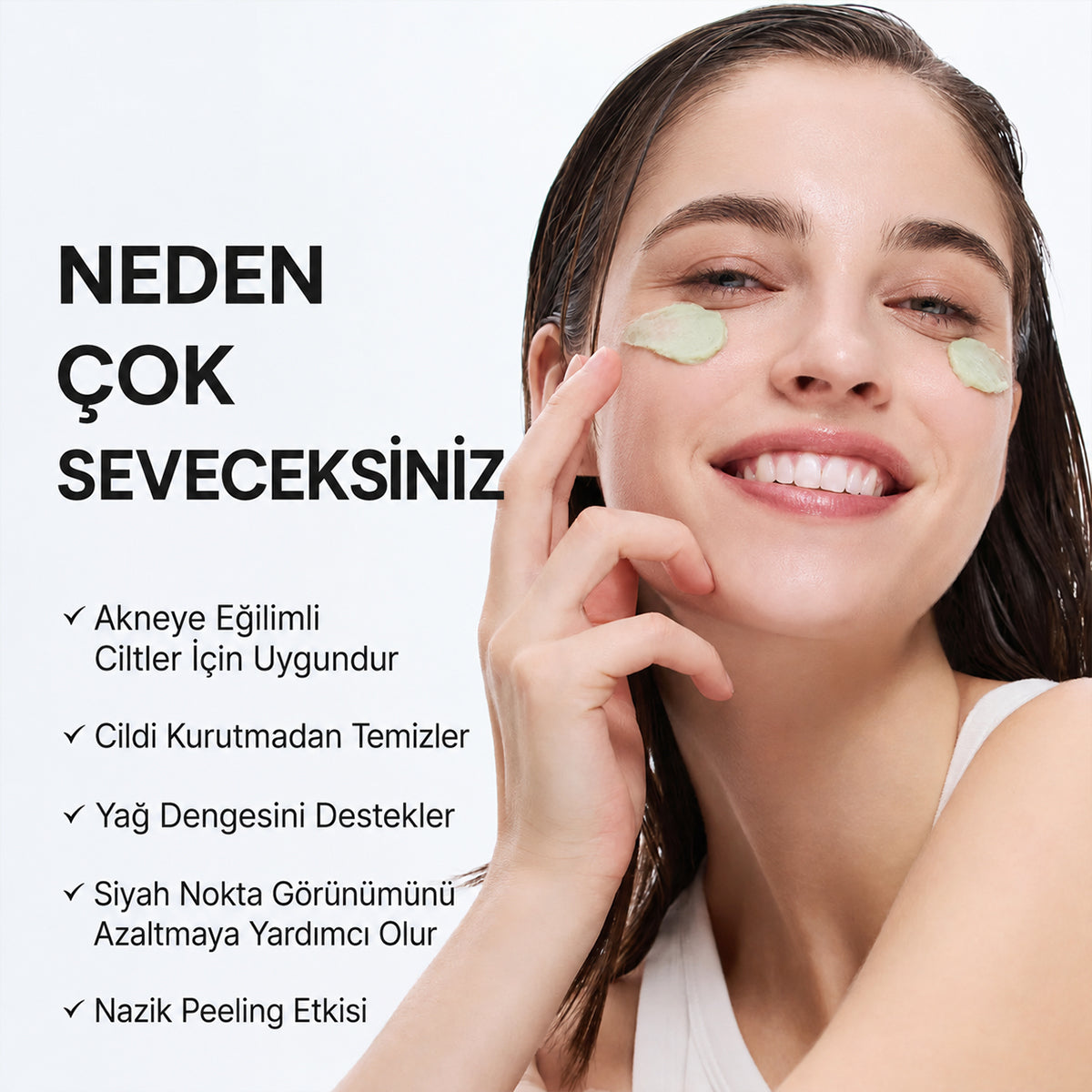 Phyto PDRN, Ceramide NP ve Üçlü Hyaluronik Asit gücüyle makyaj ve sebumu nazikçe çözen, gözenek arındırıcı temizleme balmı