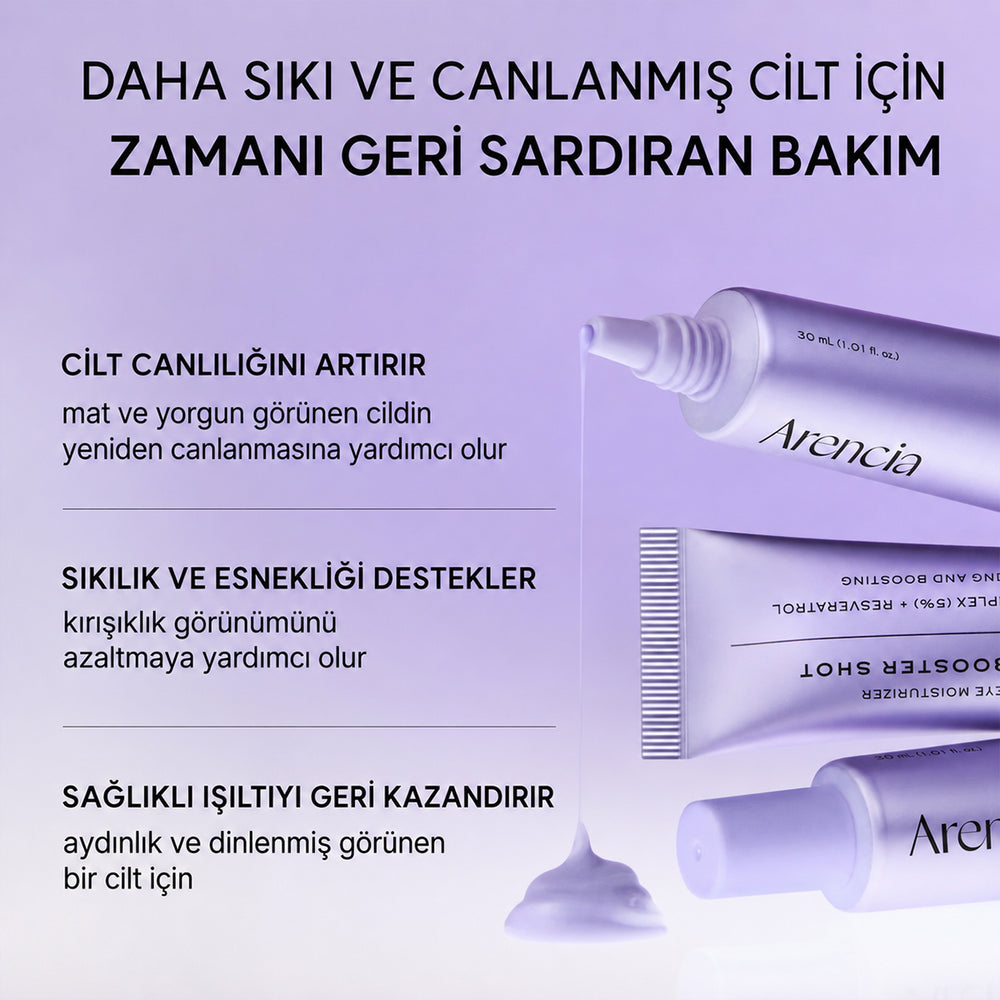 Arencia NAD+ Time-Rewind Booster Shot - Yaşlanma Karşıtı 30ml