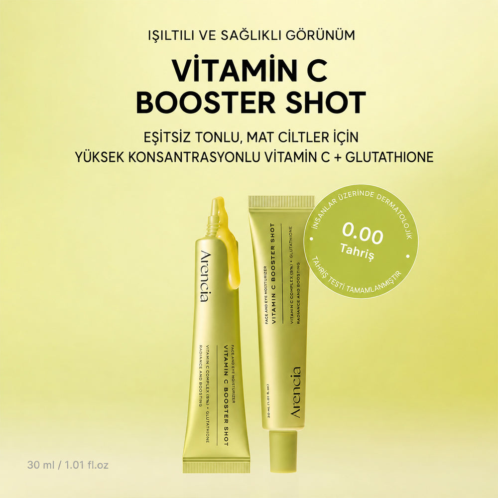 Arencia Vitamin C Booster Shot - Aydınlatıcı Serum 30ml