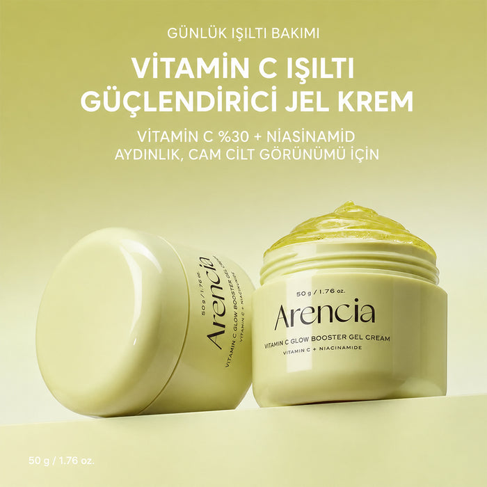 Arencia Vitamin C Glow Booster Gel Cream - Aydınlatıcı 50gr