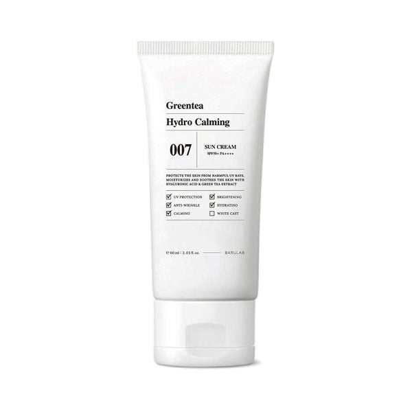 Barulab Greentea Hydro Calming Sun Cream - Yeşil Çaylı Güneş Kremi 60ml