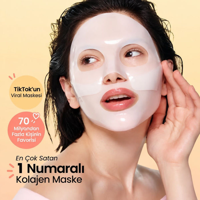 Biodance Bio Collagen Real Deep Mask - Kolajen İçeren Yüz Maskesi 34g (1 Adet)