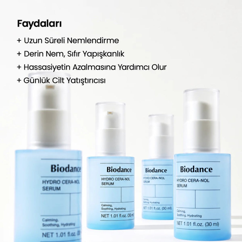 Biodance Hydro Cera-nol Serum - Yoğun Nemlendirici ve Cilt Bariyerini Destekleyici Serum 30ml