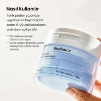 Biodance Cera-nol Gel Toner Pads - Nemlendirici ve Yatıştırıcı Tonik Ped 60 Adet