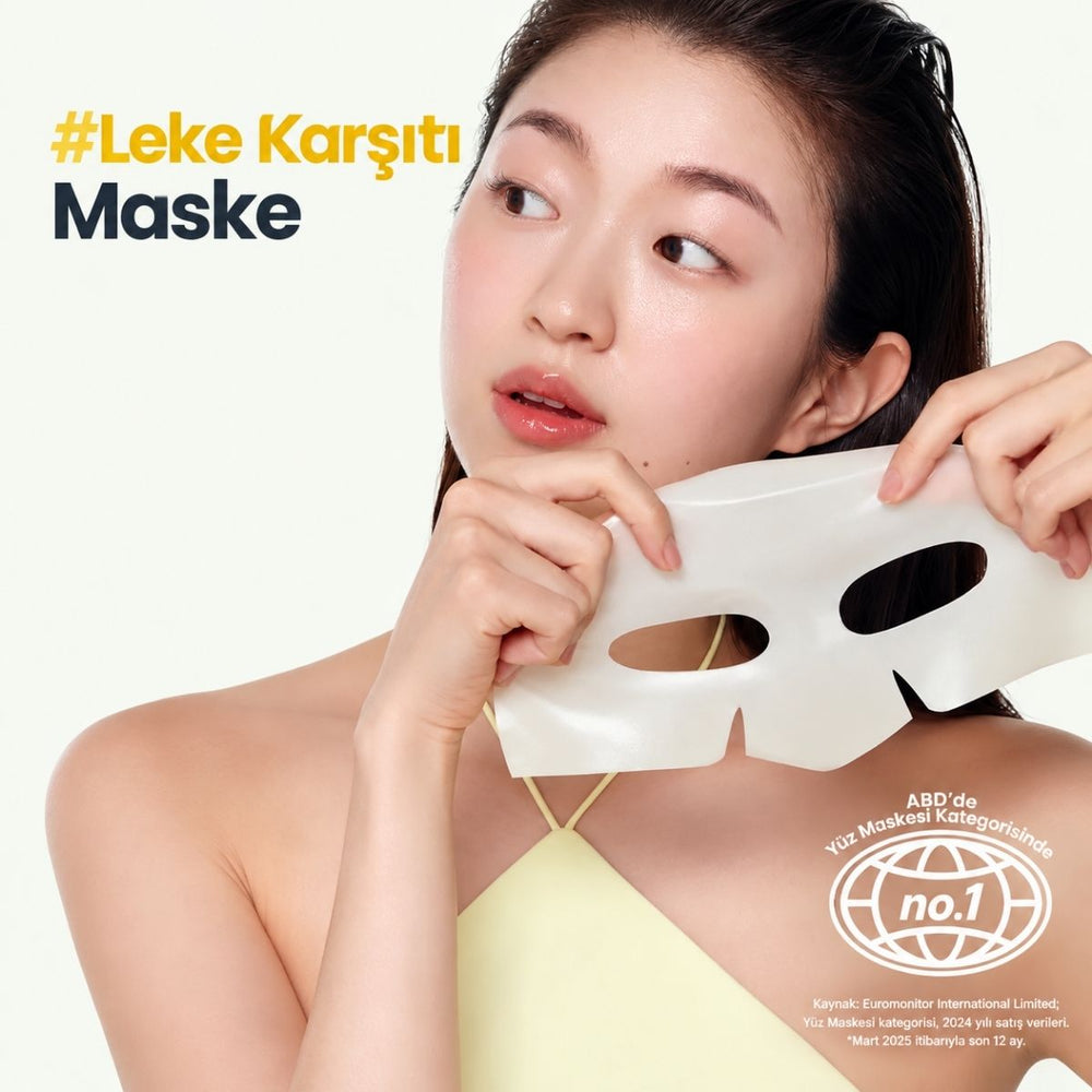 Biodance Radiant Vita Niacinamide Real Deep Mask - Aydınlatıcı Yüz Maskesi 4x34g