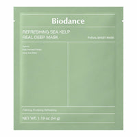 Biodance Refreshing Sea Kelp Real Deep Mask - Deniz Yosunlu Ferahlatıcı Yüz Maskesi 34g (1 Adet)