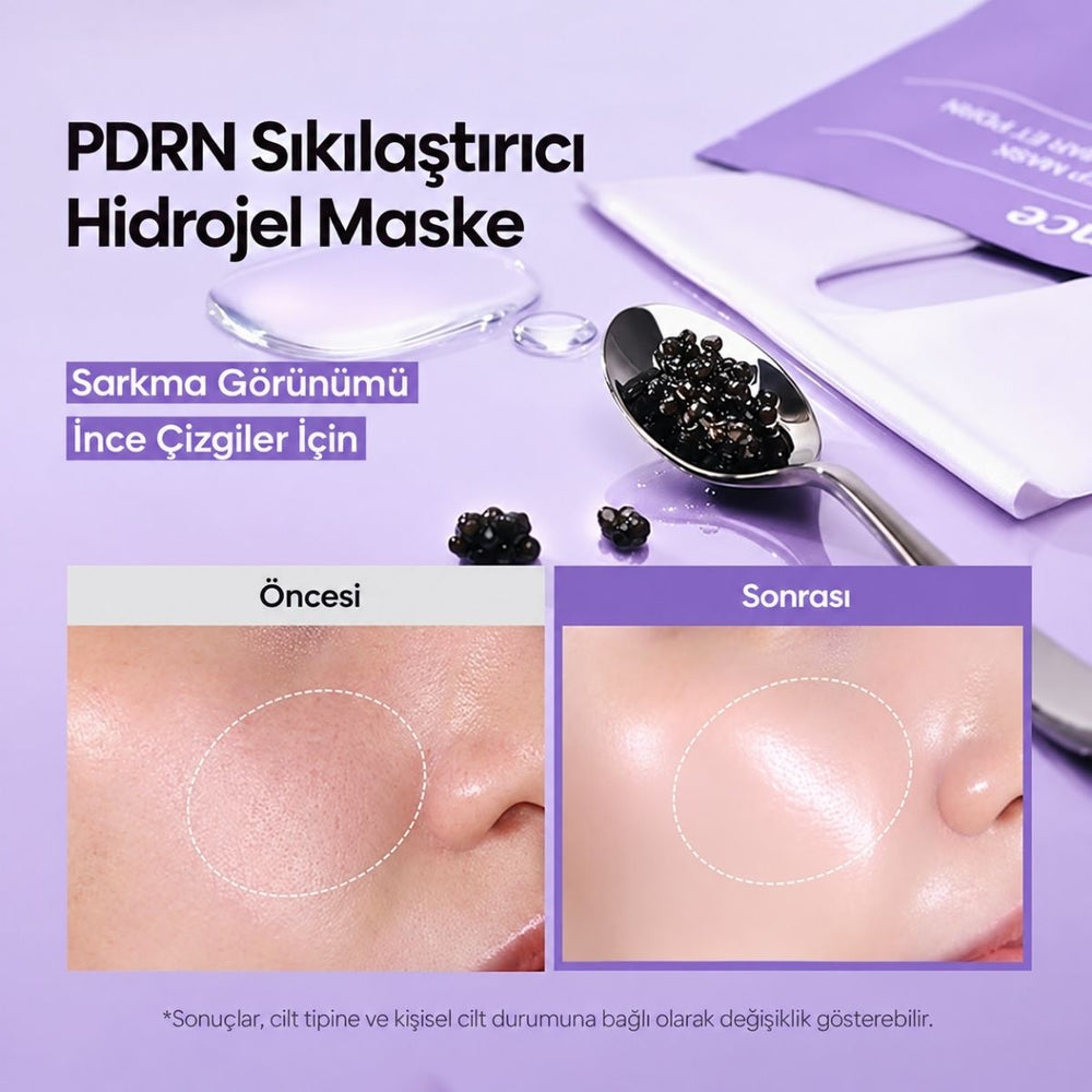 Biodance Rejuvenating Caviar PDRN Real Deep Mask - Havyar ve PDRN İçeren Yenileyici Yüz Maskesi 4x34g