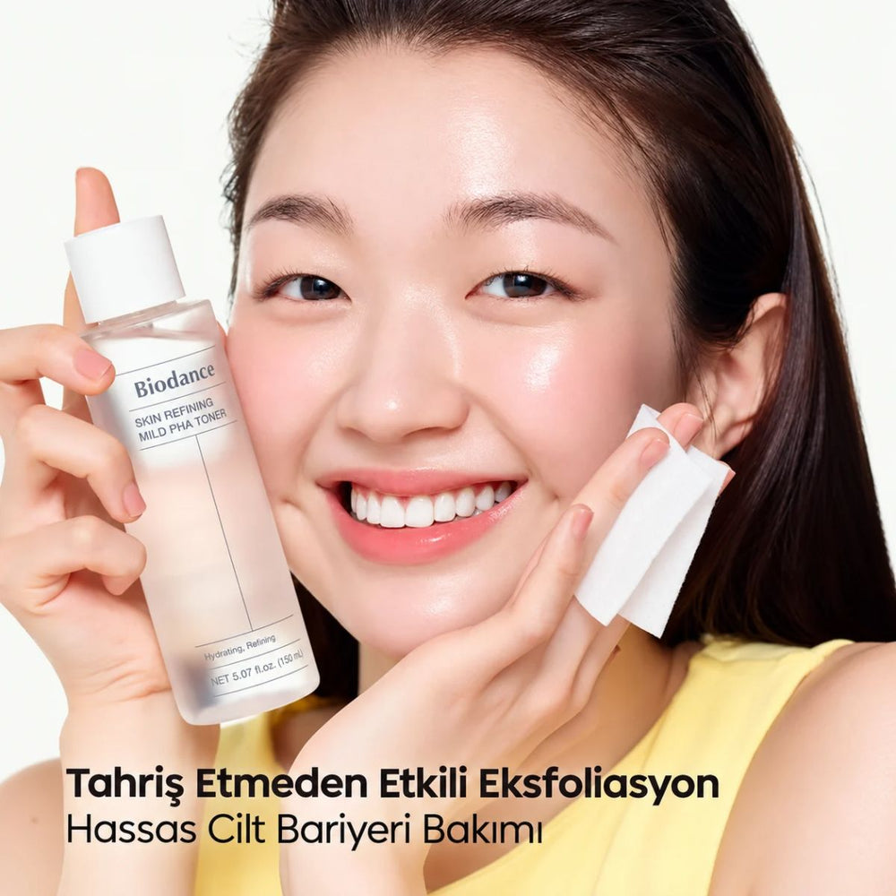 Biodance Skin Refining Mild PHA Toner - PHA İçeren Nazik Peeling Etkili Yüz Toniği 150ml