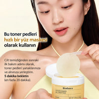 Biodance Vita Niacinamide Gel Toner Pads - Aydınlatıcı ve Ton Eşitleyici Tonik Ped 60 Adet