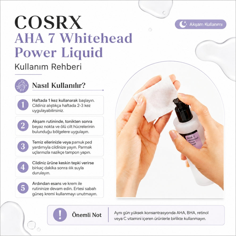 COSRX AHA 7 Whitehead Power Liquid - AHA Tonik 100ml