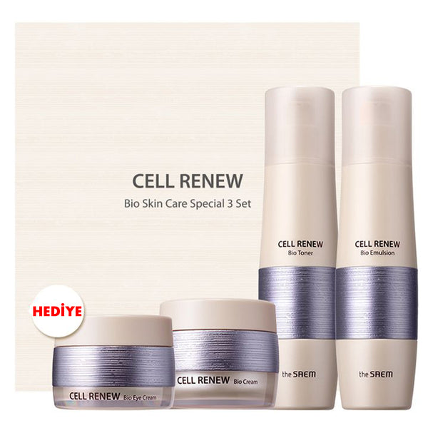 The Saem Cell Renew Bio Skin Care Special 3’lü Set - Yenileyici Set