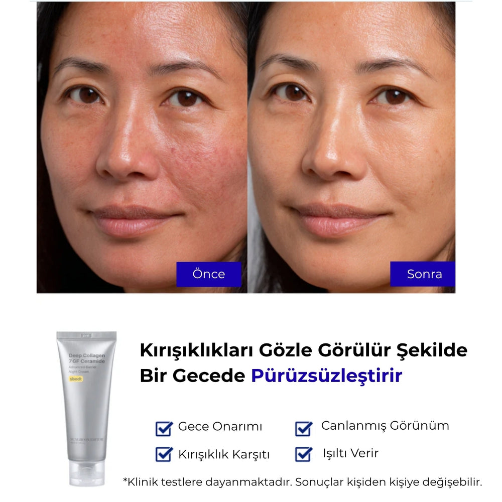 Sungboon 7GF Ceramide Night Cream - Anti-Aging 50ml