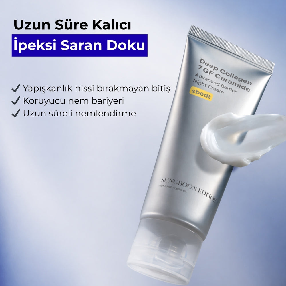 Sungboon 7GF Ceramide Night Cream - Anti-Aging 50ml